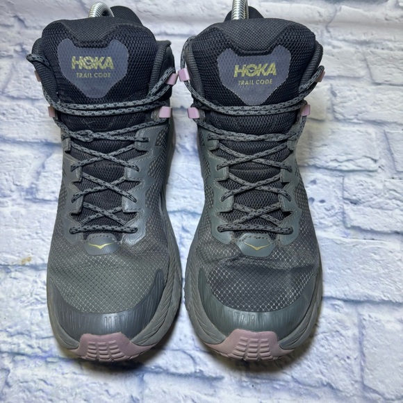 Hoka One W Trail Code GTX Size 8.5 BCSTL 1123166 Trail Comfort Hiking Sneakers - Picture 4 of 12